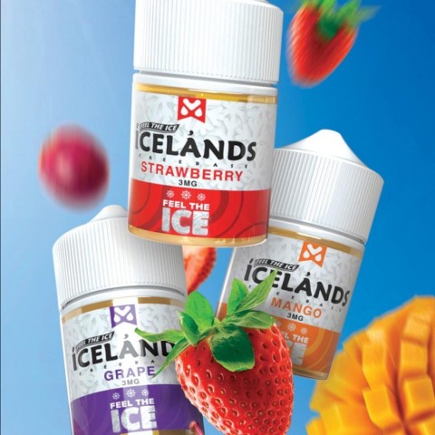 ICELANDS SERIES FRUITY 60ML BY MOVE JUICE
