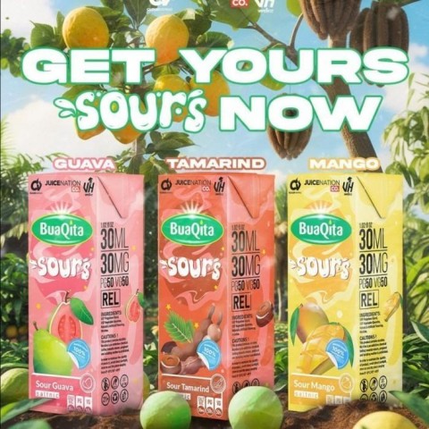 BUAQITA SOUR SERIES SALT NIC 30ML BY JUICENATION X CV X HITZ