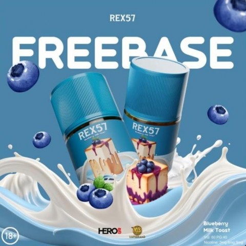 REX57 BLUEBERRY MILK TOAST 60ML BY REX 57