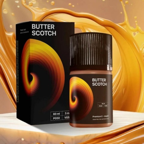 FCUKIN FLAVA BUTTERSCOTCH FREEBASE 60ML BY FCUKIN FLAVA