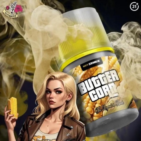 SCREAMING INC V1 BUTTER CORN FREEBASE 60ML BY SCREAMING INC E-LIQUID