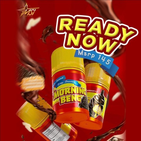 MORNING BENG WAFER CARAMEL CRISPY CHOCOLATE 60ML BY MSI
