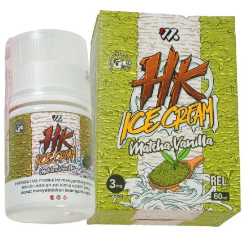 HK ICE CREAM MATCHA VANILLA FREEBASE 60ML BY WISE JUICE E-LIQUID