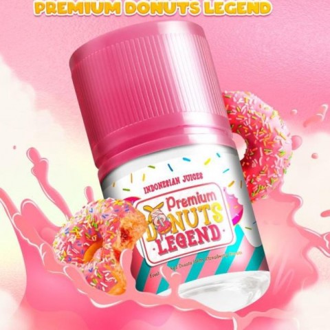 PREMIUM DONUTS LEGEND DONAT STRAWBERRY BY INDONESIAN JUICES