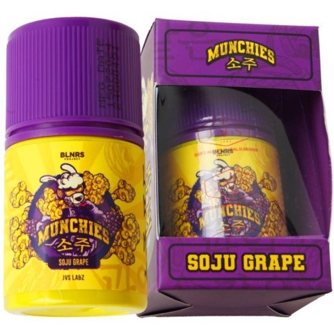 MUNCHIES V3 GRAPE SOJU 60ML BY JVS X BLNRS