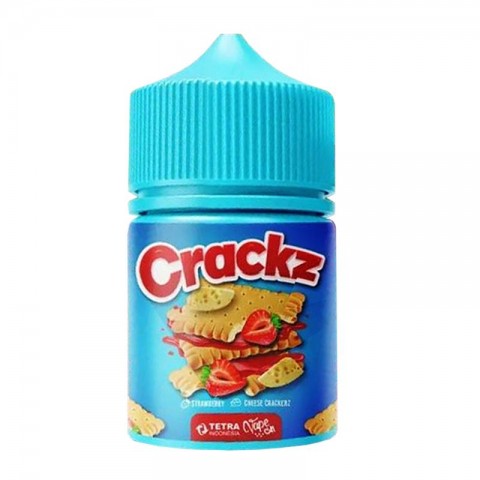 CRACKZ STRAWBERRY CHEESE CRACKER 60ML BY TETRA X VAPEON