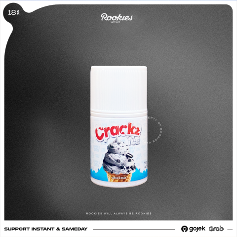 Beli TETRA Crackz Ice Cookies And Cream 60ML | Rookies Vapor