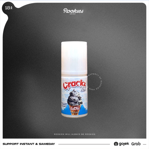 Beli TETRA Crackz ice SALT Cookies And Cream 25MG 30ML | Rookies Vapor