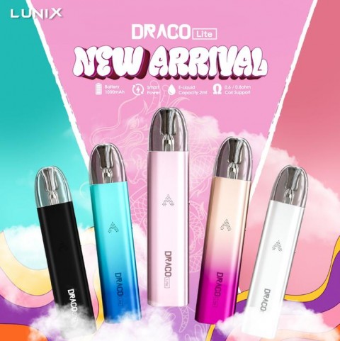 LUNIX DRACO LITE POD 1000mAh BY LUNIX