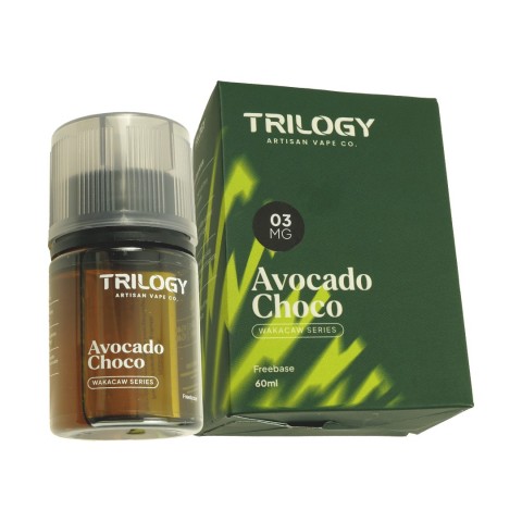 WAKACAW AVOCADO CHOCO V4 60ML BY TRILOGY E-LIQUID
