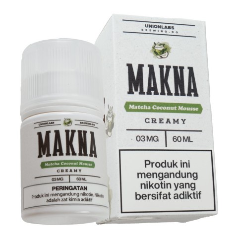 MAKNA MATCHA COCONUT MOUSSE 60ML BY UNION LABS E-LIQUID