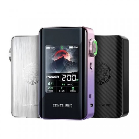 vape mods with bluetooth Lost Vape Centaurus BT200 Box Mod | Mod Only