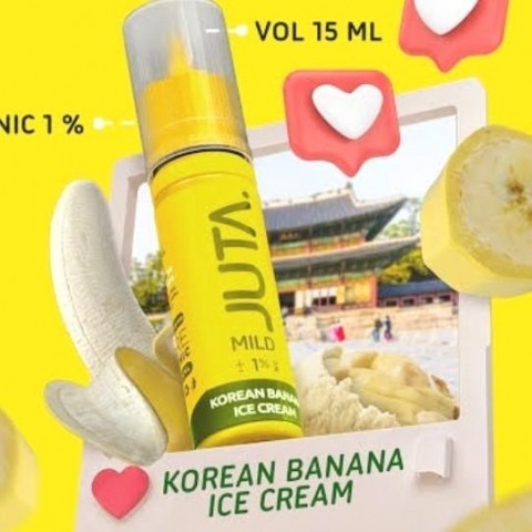 JUTA MILD KOREAN BANANA ICE CREAM ICE CREAM 15ML BY RSR BREW E-LIQUID