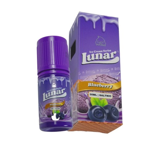 LUNAR DONUT BLUEBERRY JAM SALTNIC 30ML 30MG BY VAPEZOO