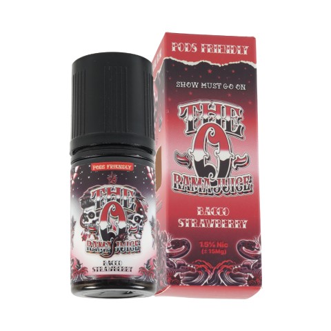 THE O RAMA JUICE BACCO STRAWBERRY 30ML BY PODA X FATRIIO