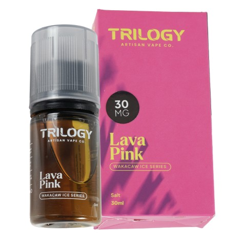 WAKACAW V3 LAVA PINK SALTNIC 30ML BY TRILOGY E-LIQUID