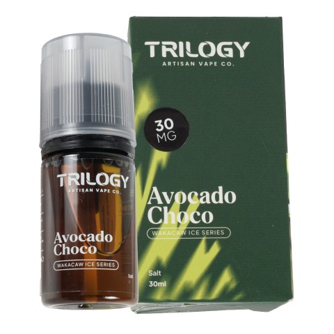 WAKACAW V4 AVOCADO CHOCO SALTNIC 30ML BY TRILOGY E-LIQUID