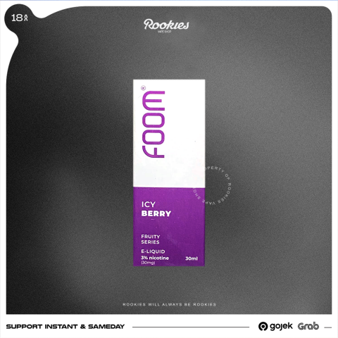 Beli FOOM ICY BERRY 30ML | Rookies Vapor