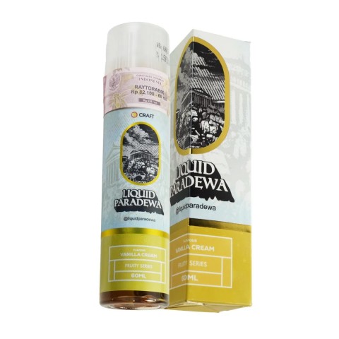 PARADEWA ICE EDITION VANILLA CREAM 3MG 60ML BY RCRAFT INDO X QORYGORE