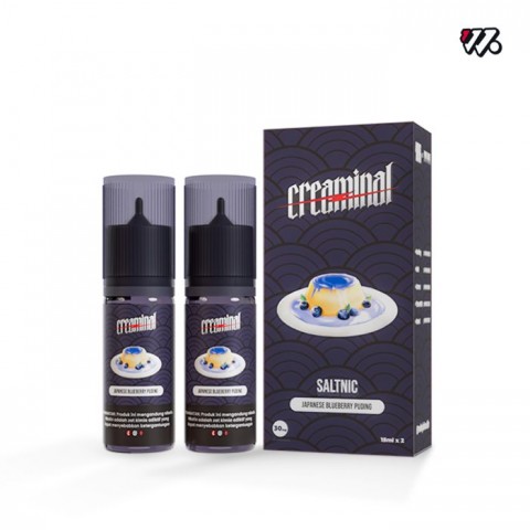 CREAMINAL JAPANASE BLUEBERRY PUDDING 15ML 30MG PACK