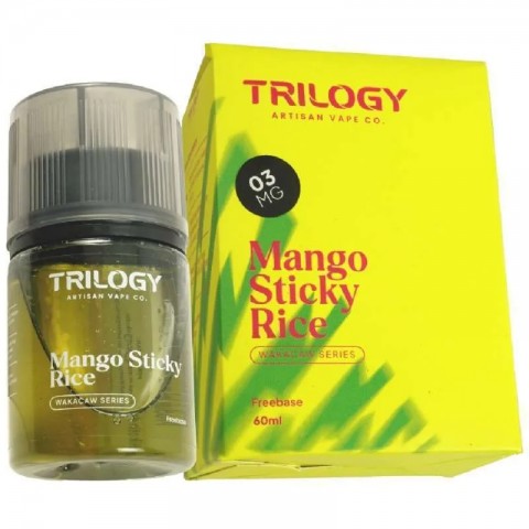 WAKACAW V1 MANGO STICKY RICE 60ML BY TRILOGY E-LIQUID