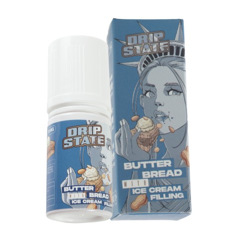 DRIPSTATE BUTTER BREAD ICE CREAM FILLING 30ML 30MG
