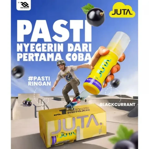 JUTA MILD BLACKCURRANT 1% 15ML BY VAPEBOSSS