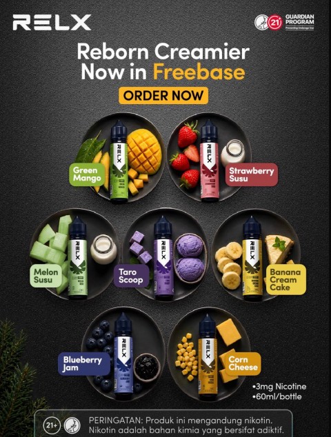RELX FREEBASE 60MG BY RELX