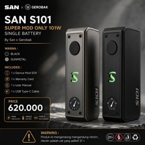 SAN S101 BOX MOD YI-HI CHIPS
