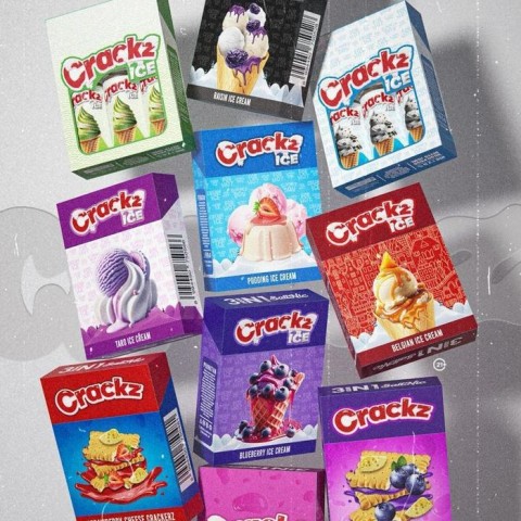 CRACKZ ICE SERIES SALTNIC 15ML BY TETRA