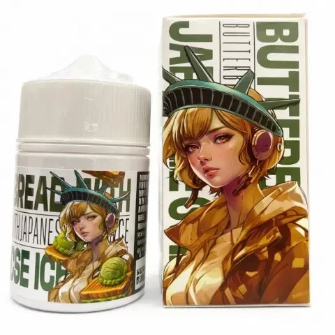 DRIPSTATE BUTTER BREAD WITH JAPANNESE ICE CREAM FREEBASE 60ML BY DRIPSTATE