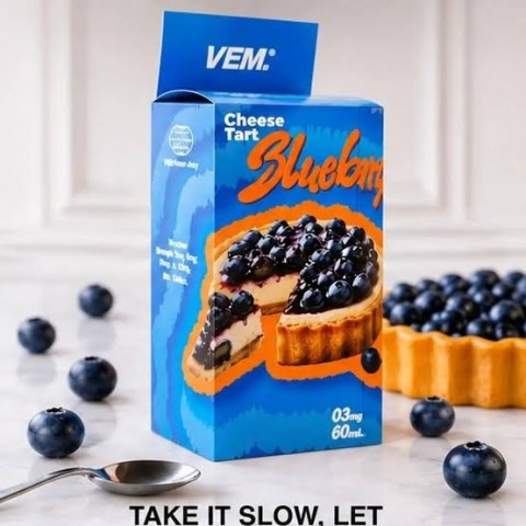 VEM BLUEBERRY CHEESE TART 60ML BY VEM JUICE
