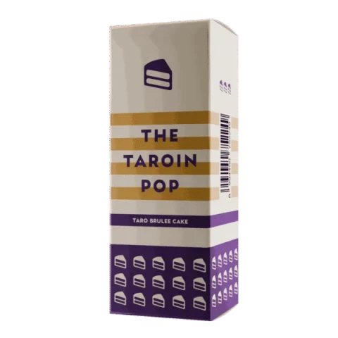 THE TARO IN POP TARO BRULEE CAKE 30ML 25MG BY TETRA