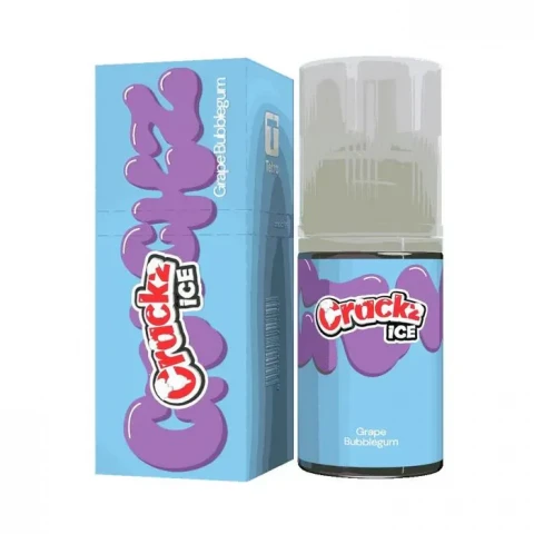 CRACKZ ICE GRAPE BUBBLEGUM BY TETRA 30ML 25MG