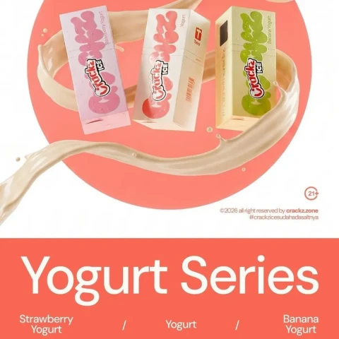CRACKZ YOGHURT SERIES SALTNIC 30ML 25MG BY TETRA