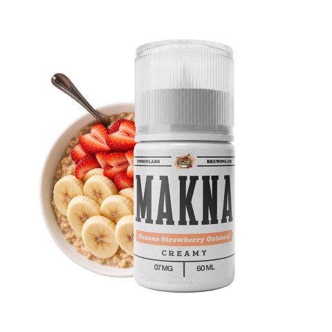 MAKNA BANANA STRAWBERRY OATMEAL 60ML BY UNIONLABS